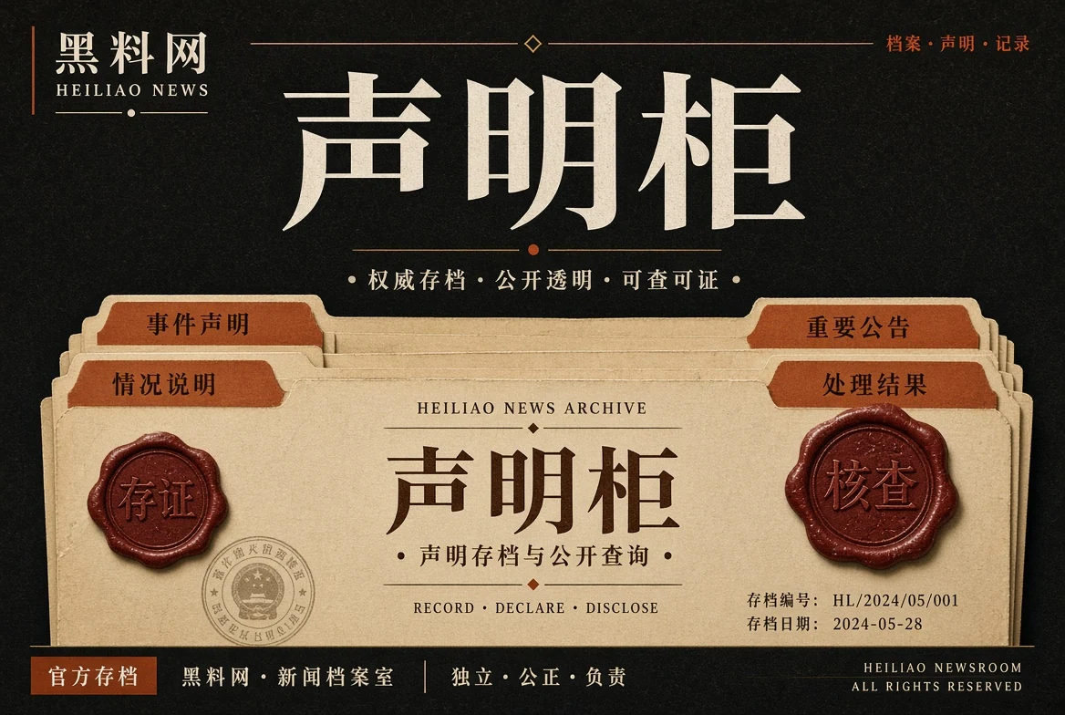 声明与公开回应